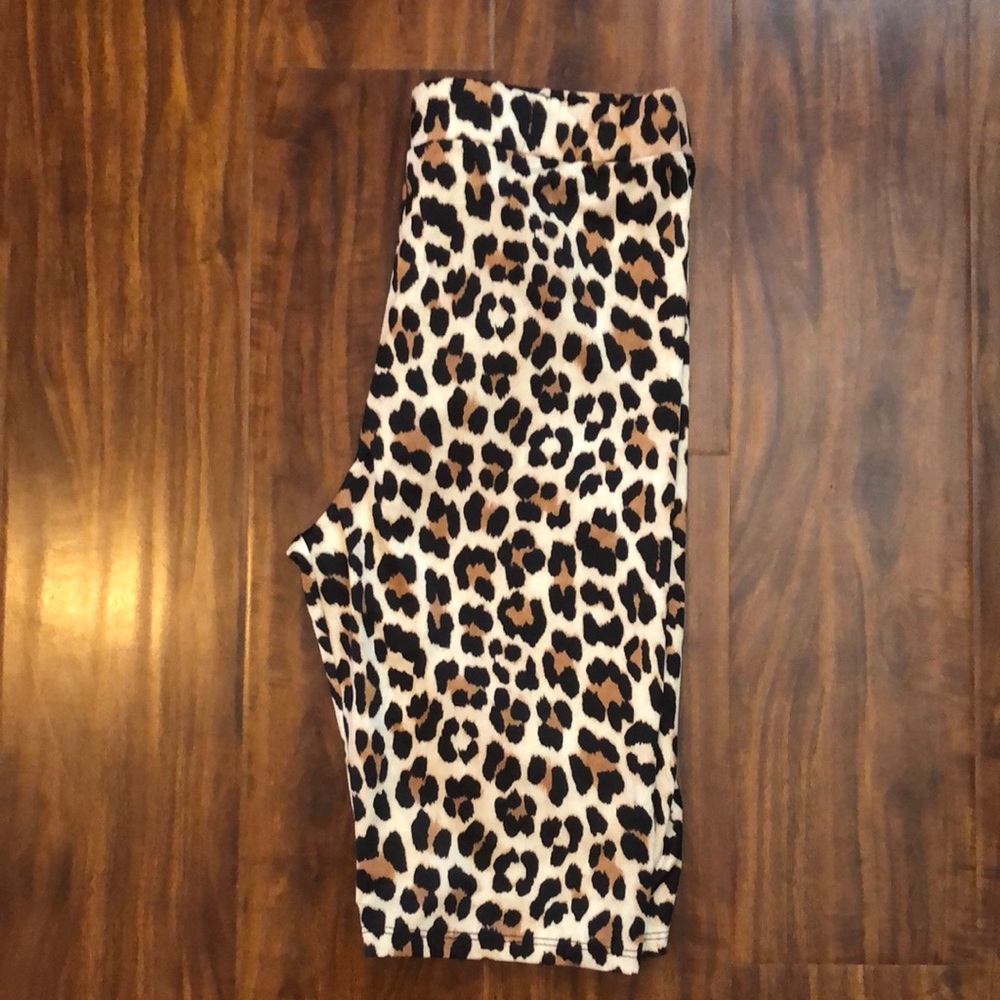 Zara Cheetah Biker Shorts.